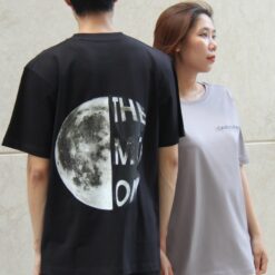 Áo thun couple CARINAMY form rộng LUNAR LOVE