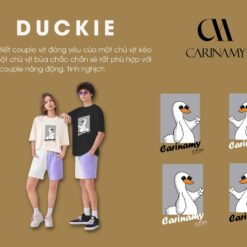 Áo thun couple DUCKIE CARINAMY