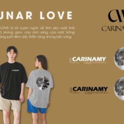 Áo thun couple LUNAR LOVE CARINAMY