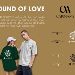 Áo thun couple SOUND OF LOVE CARINAMY