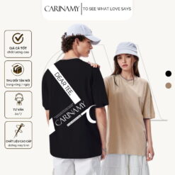 áo thun couple deer tee