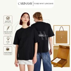 Áo thun couple CARINAMY BANHMI 100% Cotton