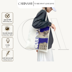 Túi tote CARINAMY in họa tiết