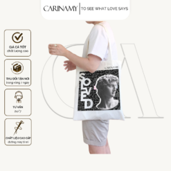 Túi tote CARINAMY in họa tiết
