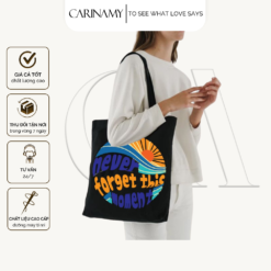 Túi tote CARINAMY in họa tiết