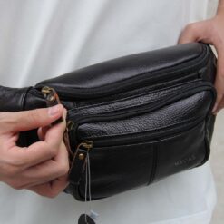 Túi bao tử da bò đeo chéo & bụng Bumbag HAVIAS