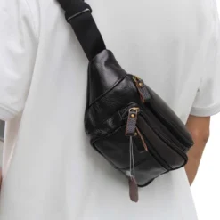 Túi bao tử da bò đeo chéo & bụng Bumbag HAVIAS
