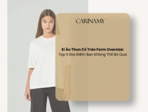 sỉ áo thun cổ tròn form Oversize