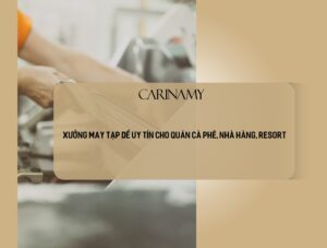 xưởng may tạp dề