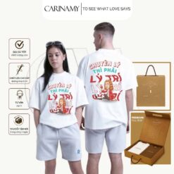 Áo Lớp CARINAMY "Chuyên Lý" 100% Cotton