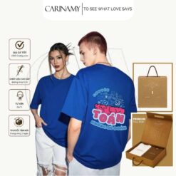 Áo Lớp CARINAMY "Chuyên Toán" 100% Cotton