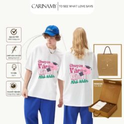 Áo Lớp CARINAMY "Chuyên Văn" 100% Cotton