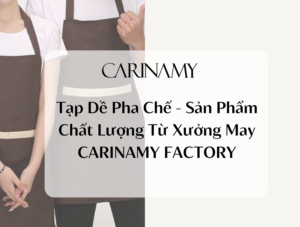 tap dề pha chế