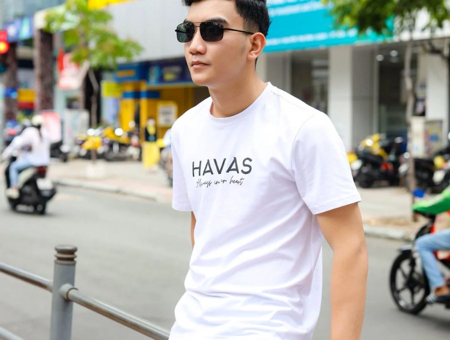 Áo Thun Nam Cổ Tròn