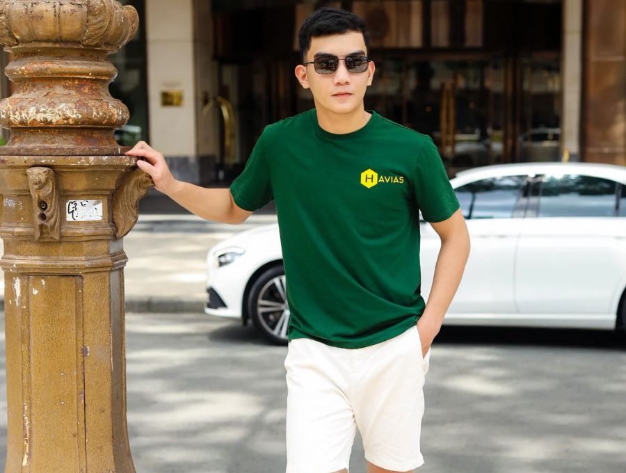 Áo Thun Nam In Họa Tiết