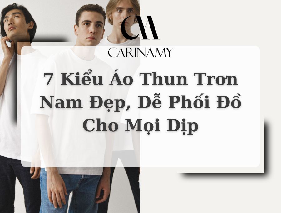 Áo thun trơn nam