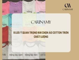 áo cotton trơn