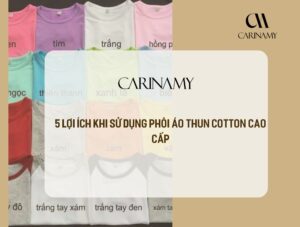 phôi áo thun cotton