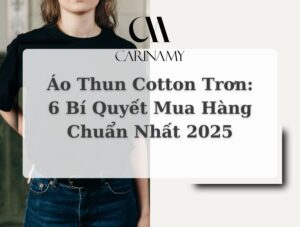 Áo thun cotton trơn