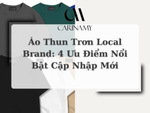 Áo thun trơn local brand