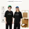 Áo thun họa tiết "Sắc sảo" Cotton 100% CARINAMY