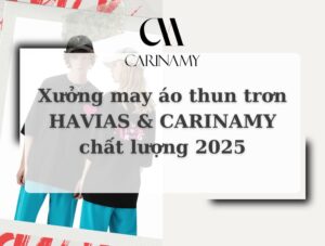 Xưởng may áo thun trơn