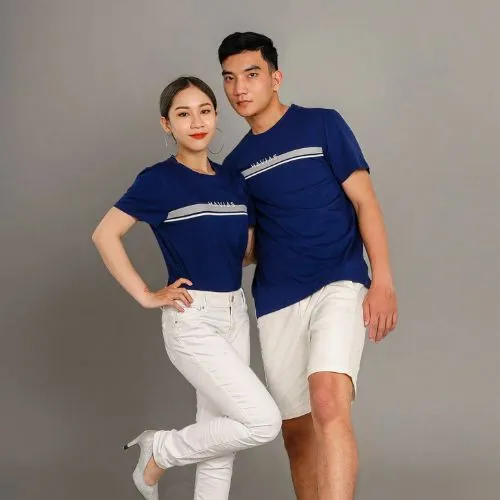 Áo Thun Đồng Phục May Sẵn Cổ Tròn – Mẫu Cơ Bản Dễ Phối