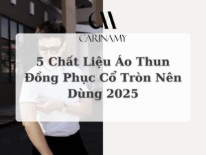 Áo thun đồng phục cổ tròn