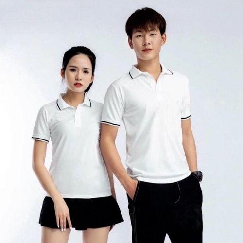 Đồng Phục Áo Thun Có Cổ Thể Thao Năng Động