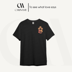 Áo thun FAMILY form rộng tay lỡ cotton 100% màu đen