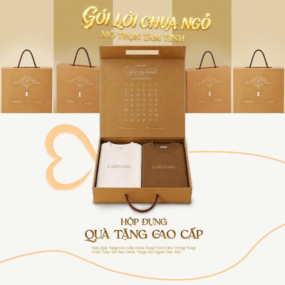hộp đựng quà cao cấp CARINAMY