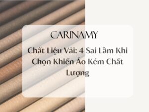 AVATAR Chất Liệu Vải: 4 Sai Lầm Khi Chọn Khiến Áo Kém Chất Lượng