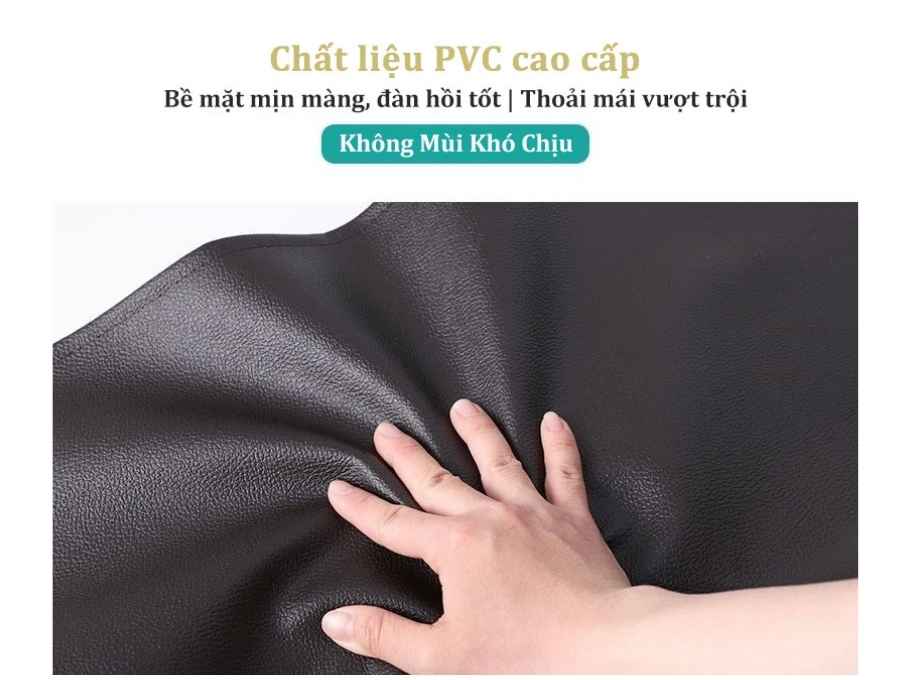 chất liệu da PVC