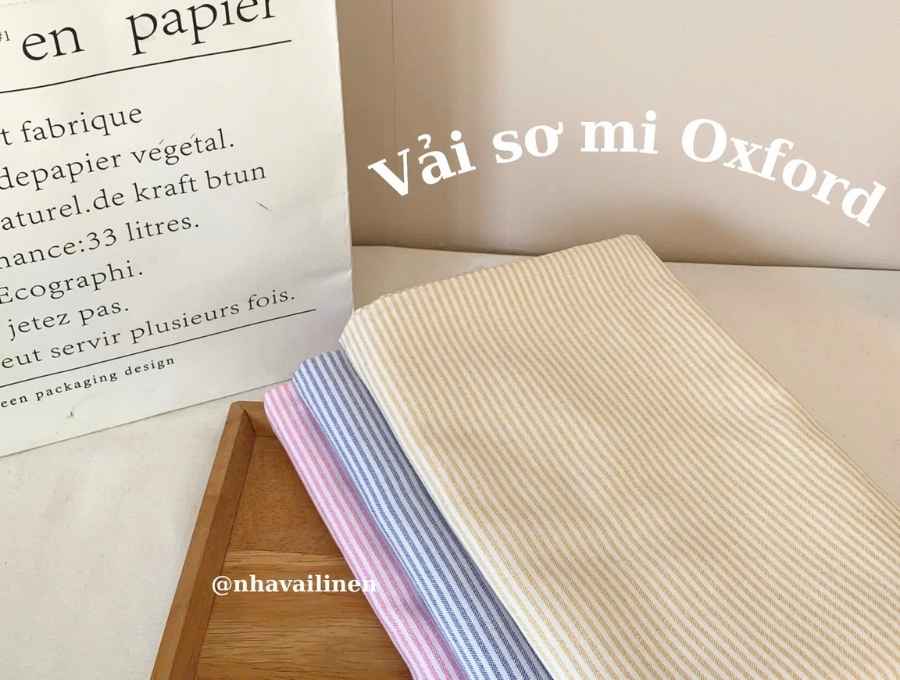vải sơ mi oxford