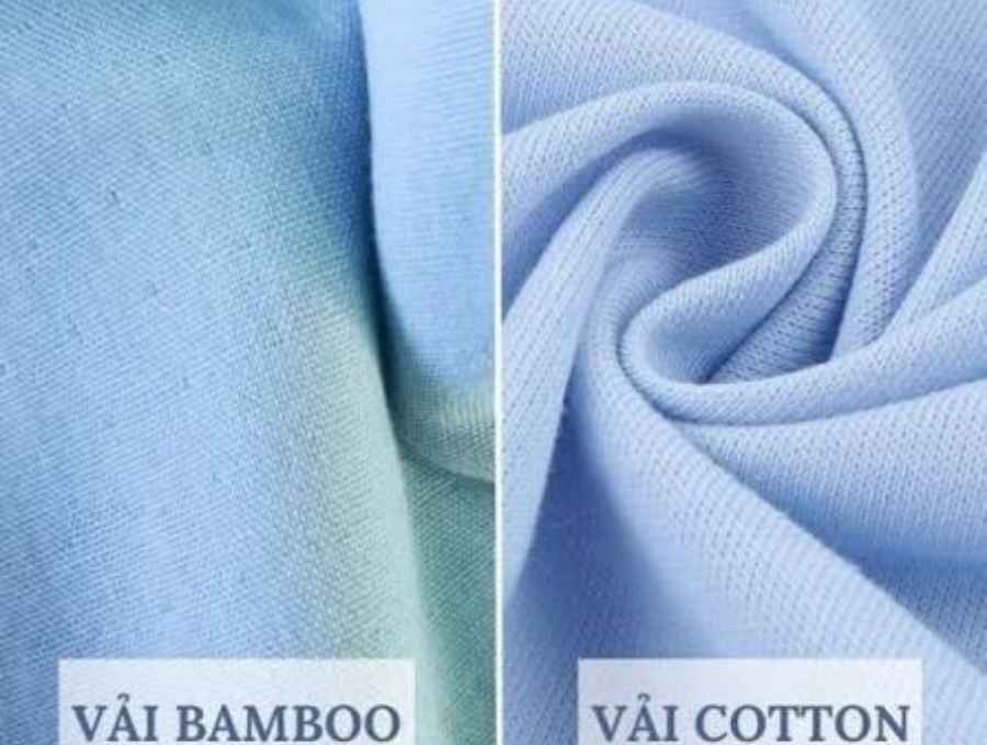 so sánh vải Bamboo và vải cotton
