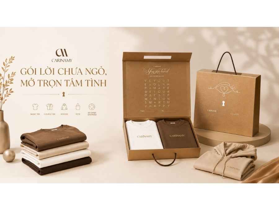 hộp quà tặng CARINAMY